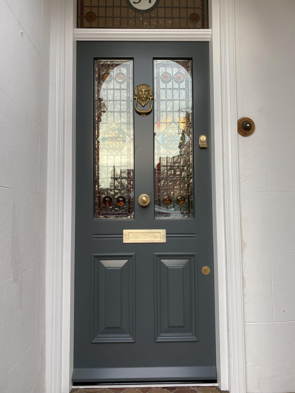 Edwardian Front Door South Notts Joinery